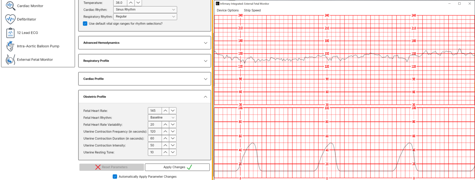 V 2.3 External Fetal Monitoring (Cardiotocography), Device Audio